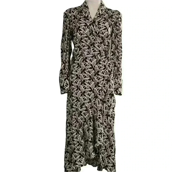 Banana Republic SILKY WRAP MAXI DRESS - Picture 5 of 8